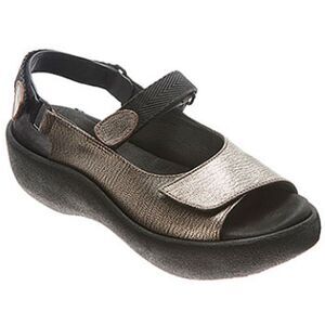 Wolky JEWEL Bronze Textured Tulip Series All Day Comfort Walking Sandals